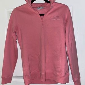 Half zip sweatshirt